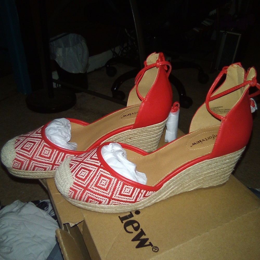 Ankle strapped Wedges
